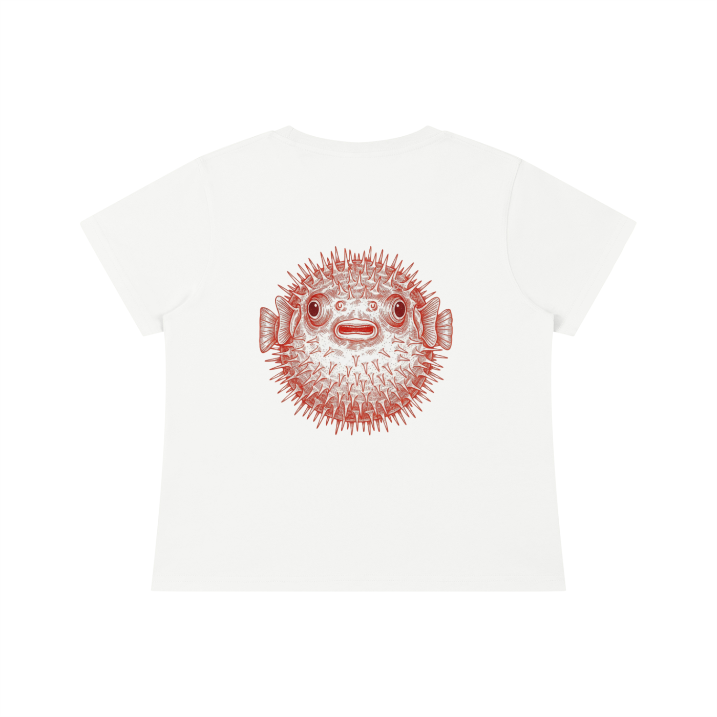 PUFFER FISH TEE SLIM FIT — front