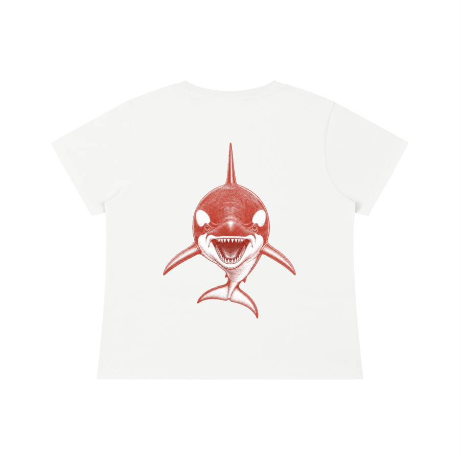 Rage Killer Whale Baby Tee - back design