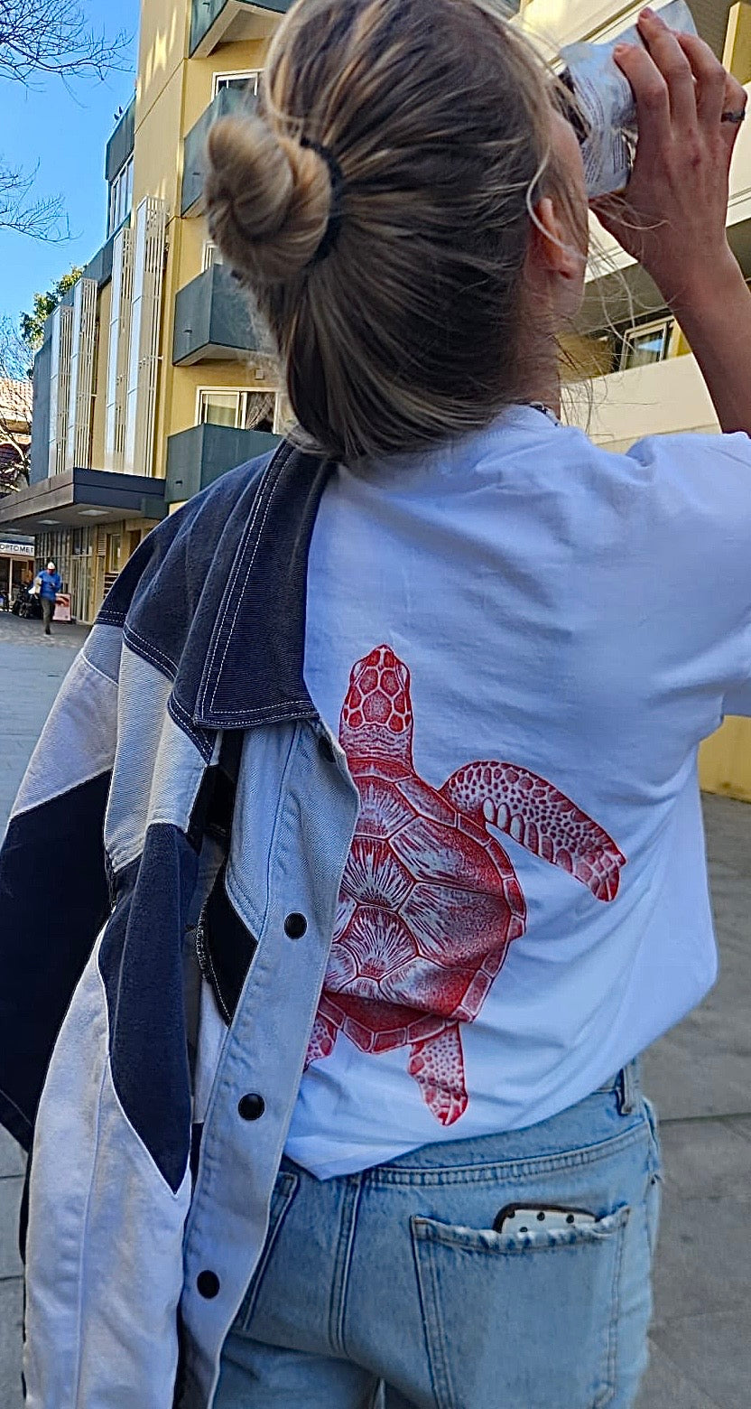 Natalia wearing MARVI OCEAN