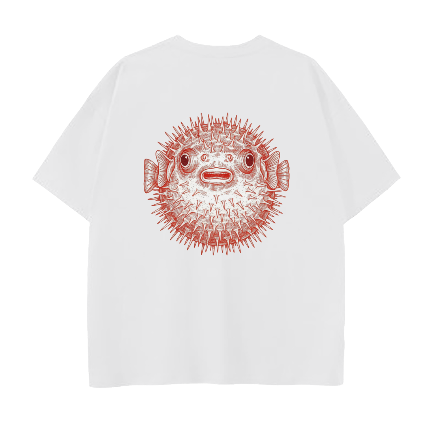 PUFFER FISH TEE — front